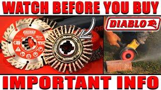 NEW DIABLO X LOCK Grinder Wheels & Accessories WATCH BEFORE YOU BUY