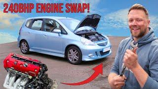 INSTALLING A £5K TYPE-R ENGINE INTO MY HONDA JAZZ - Ep.1