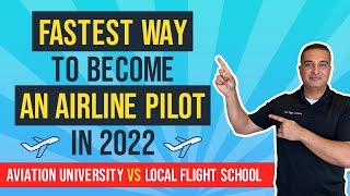 How To Become An Airline Pilot University vs Local Flight school  Aviation Career Paths