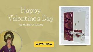 You Are Simply Amazing Valentines Day Card Stampin Up