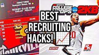 College Hoops 2K8 Best Recruiting Hacks  How to Recruit in College Hoops 2K8  Recruiting Tips