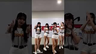 Korean Cheerleader dance challenge #korean #cheerleader