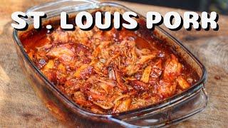 St. Louis Style Whisky Pork ist das einfachste PULLED PORK der WELT - deutsches BBQ-Video - 0815BBQ