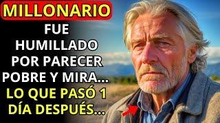 UN MILLONARIO FUE HUMILLADO POR PARECER POBRE Y MIRA LO QUE PASÓ 1 DÍA DESPUÉS...- HISTORIAS LA VIDA