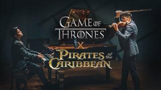 Pirates of the Caribbean X Game of Thrones  PianoViolin Cover  Eshan Denipitiya & David Loke