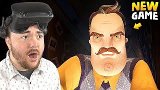 PLAYING THE HELLO NEIGHBOR VR GAME… it is so cool  Hello Neighbor Search and Rescue