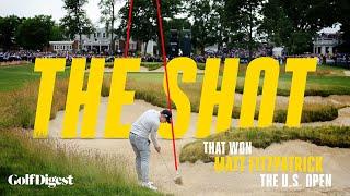 The Shot That Won Matt Fitzpatrick The 2022 U.S. Open  Golf Digest