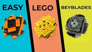 3 Easy LEGO Beyblade  Tutorial