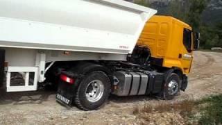 Renault Trucks OptiTrack in action with Biglorryblog