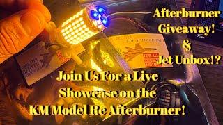 *Livestream DEMO & GIVEAWAY* - KM Model RC Afterburner Installation & Jet Unboxing?