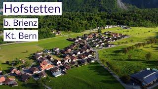 Hofstetten bei Brienz - Kt. Bern Switzerland  4K Drone Footage