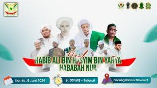  LIVE - HAUL HABIB ALI GHOLIB BIN HASYIM BIN YAHYA DAN HABABAH NUR BINTI MUHSIN MULACHELA