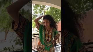 My Indian Hair after African Braids  #indian #trending #africa #kenya #youtubeshorts