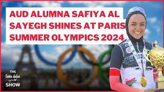 AUD Alumna Safiya Al Sayegh Shines at Paris Summer Olympics 2024