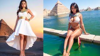 Ai Art Egyptian Models & Fashion  A I  Lookbook