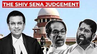 WATCH The Full Supreme Court Judgement On Shiv Sena  CJI Chandrachud On Shiv Sena Case LIVE