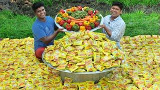 1000 PACKET MAGGI NOODLES  Noodles Recipe cooking Skill  Village Style Cooking