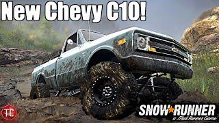 SnowRunner NEW Chevy C10 Full Build & CUSTOMIZATION