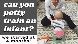 How we potty trained our 4 month old  Elimination Communication