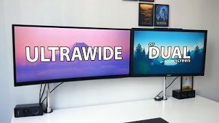 Ultrawide vs Dual Screen - what is the best setup for productivity?