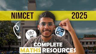 Complete Math Resource Free for NIMCET 2025  Self Study Material for NIMCET Exam Must Watch Video