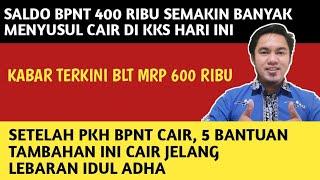 CEK KKS LAGI️SALDO 400 RIBU MULAI BANYAK YG MASUK KKS️BERIKUT BANSOS YG CAIR LAGI SETELAH PKH BPNT