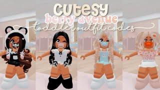 Cutesy Toddler Berry Avenue Outfit Codes    bunniory ౨ৎ