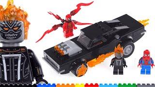 LEGO Spider-Man and Ghost Rider vs. Carnage 76173 review AKA new Speed Champions 1969 Dodge Charger