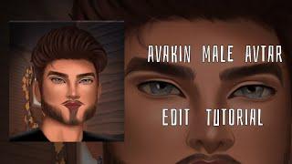 avakin edit tutorial  make avtar edit  ibispaintx  avakin life