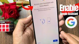 How to enable Google Assistant on Android phone  Enable Ok Google Voice Assistant