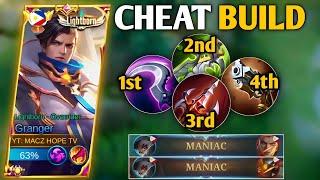 23KILLS THANKS MOONTON FOR THIS NEW CHEAT BUILD FOR GRANGER  GRANGER BEST BUILD & EMBLEM SET -MLBB