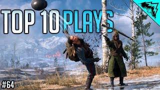 BF1 TOP 10 PLAYS - Battlefield 1 SNIPING Gameplay Highlights Bonus Plays #64