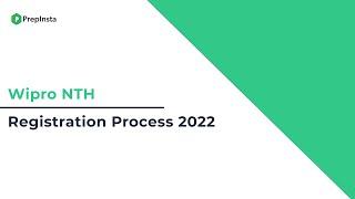 Wipro NTH Registration Process 2022