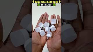 Mini LED Bulb at Rs.31- USB LED Lights #shorts