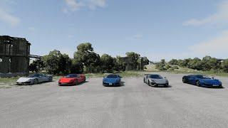 Civetta Scintilla GT VS. GTs VS. GTx VS. GTs Corse VS. Velocita - BeamNG.drive