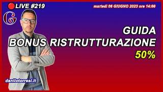 Guida aggiornata BONUS RISTRUTTURAZIONE CASA 2023 giugno #219