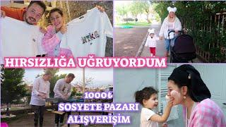 HIRSIZLIĞA UĞRUYORDUM1000 TL SOSYETE PAZAR ALIŞVERİŞİMÇOK KORKTUM