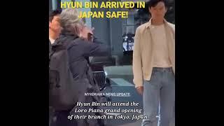Daddy Hyun Bin ARRIVED in Tokyo Japan SAFE  Son Ye Jin  Binjin #hyunbin #sonyejin #binjin #shorts