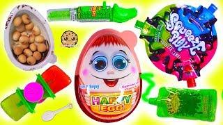 Crazy Weird Candy Haul Video - Egg  Sour Juicy Drops + More