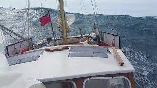 Ep009 Stormy Sailing in the Mediterranean Big Seas & Gale Force Winds