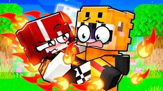 Dating a BULLY FIRE PRINCESS in Minecraft