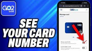 How To See Your GO2bank Card Number 2024 - Easy Fix