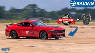 2024 Mustang Dark Horse Hits the Autocross