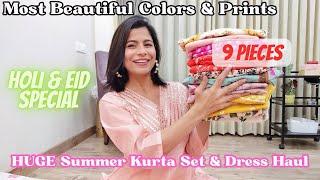 Huge Holi & Eid Kurta Set & Summer Dress Haul l Dream Simple