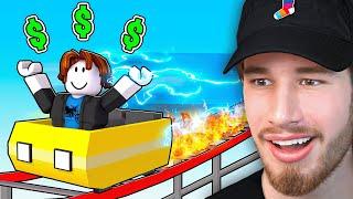 Spending $100000 For The FASTEST Roller Coaster In Roblox