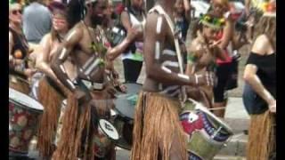 CARNAVAL DEL PUEBLO   LONDON 2009     DRUMMERS