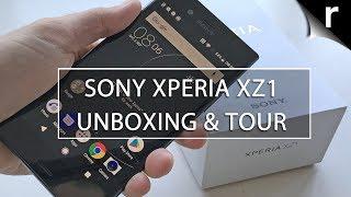 Sony Xperia XZ1 Unboxing and Android Oreo Tour