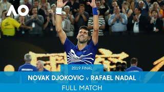 Novak Djokovic v Rafael Nadal Full Match  Australian Open 2019 Final