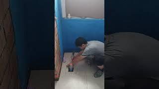 Tile installation P5615#shorts