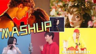 Senorita&Dance Monkey&Flower Shower  5 songs mashup  Chinese Bamboo Flute Cover  Jae Meng